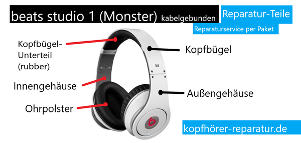beats studio 1 Monster Reparatur