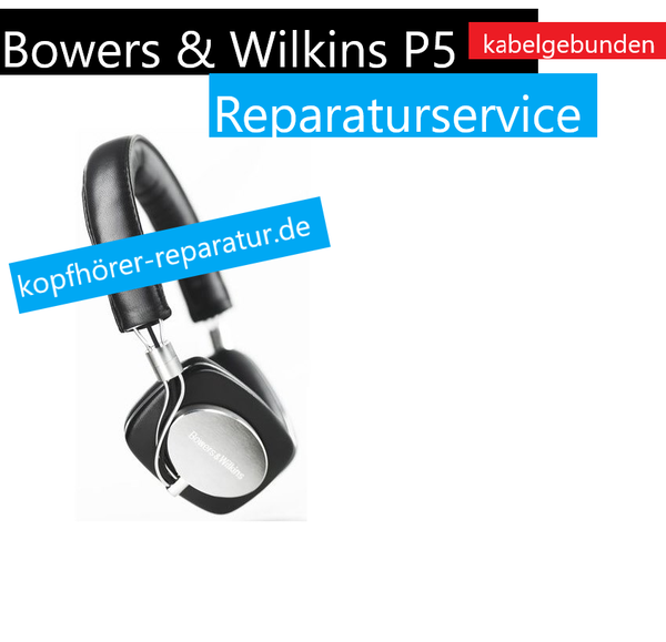 Bowers und Wilikins P5 Reparatur