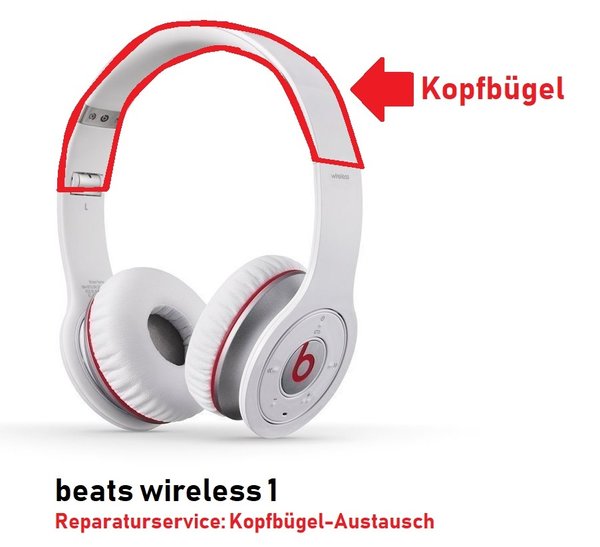 beats wireless 1 (Kopfbügel-Austausch)