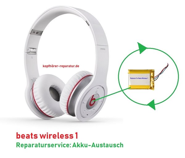 beats wireless 1: Akku-Austausch