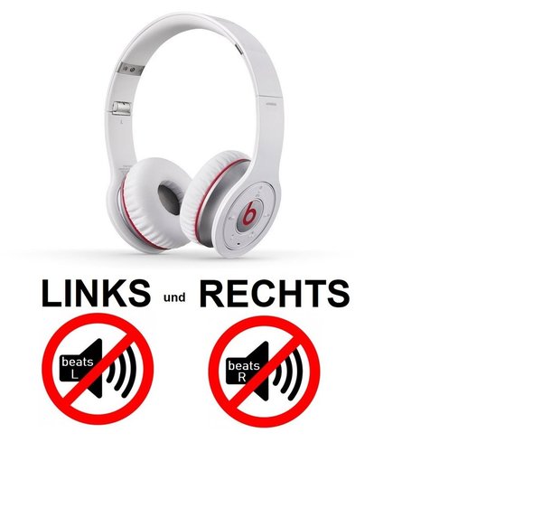 beats wireless 1 (links und rechts kein Sound)