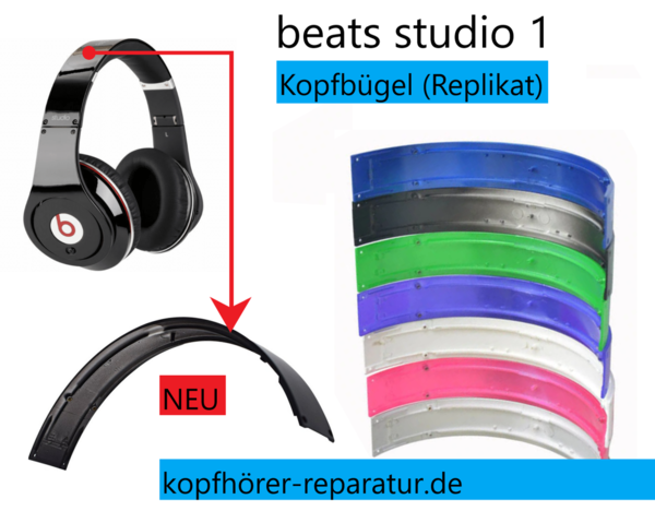Kopfbügel für beats studio Monster (kabelgebunden) (Neu)