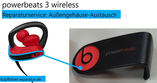 powerbeats 3 wireless (Außengehäuse-Austausch)