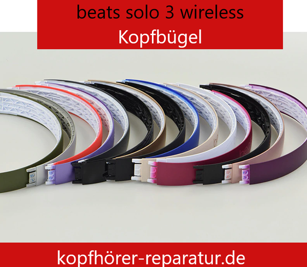 beats solo 3.0 wireless: Kopfbügel-Austausch (original)