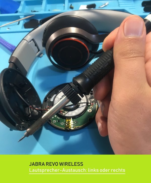 Jabra Revo wireless : Lautsprecher-Austausch (links oder rechts)