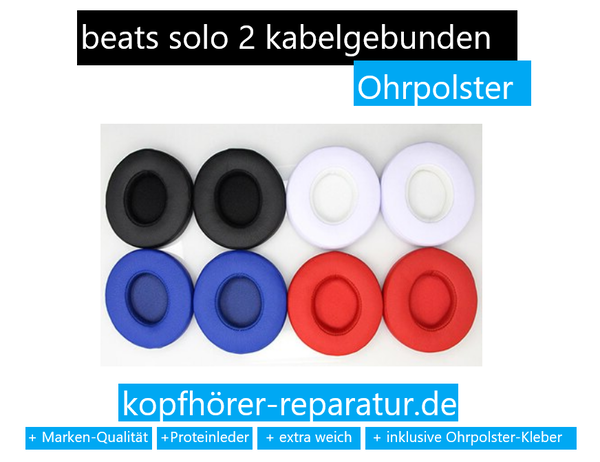 beats solo 2.0 kabelgebunden: Ohrpolster