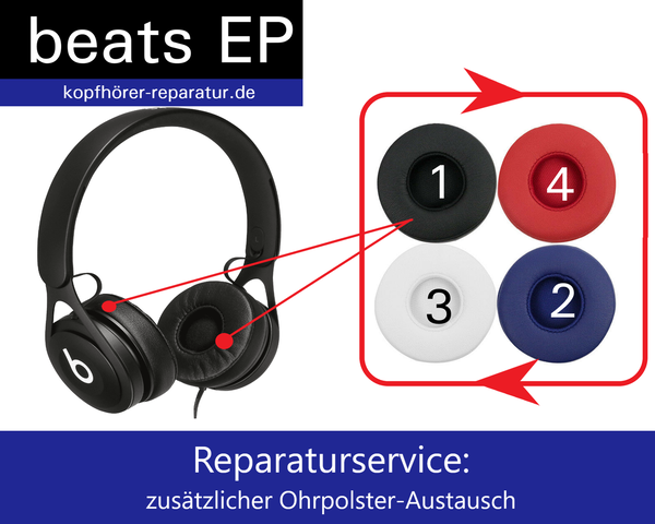 beats EP: zusätzlicher Ohrpolster-Austausch