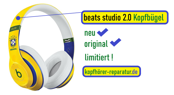 beats studio 2.0 Kopfbügel Brasilien Edition