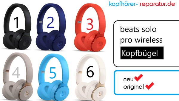 beats solo pro wireless Kopfbügel (neu, original)