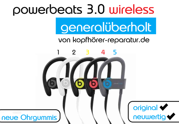 powerbeats 3 wireless (generalüberholt)
