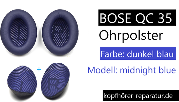 Bose Quietcomfort 35 : Ohrpolster-Austausch
