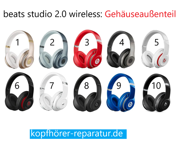 beats studio 2.0 wireless Gehäuseaußenteil