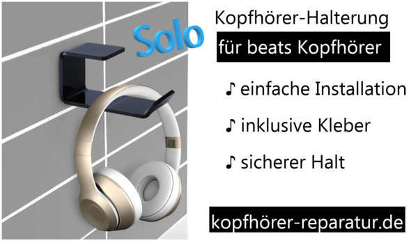 Kopfhörer-Halterung  "Solo"