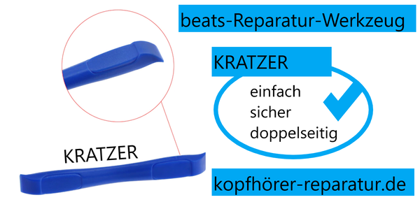 Kratzer (doppelseitig) beats-Reparatur-Werkzeug