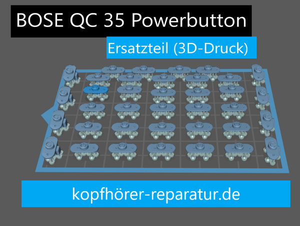 Bose QC 35 power button Gehäuse (Ersatzteil)