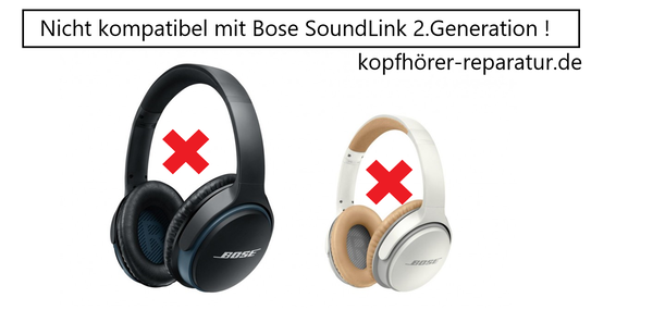 Bose Soundlink On-Ear (OE) Bluetooth Kopfhörer: Ohrpolster (OEM) (1.Generation)