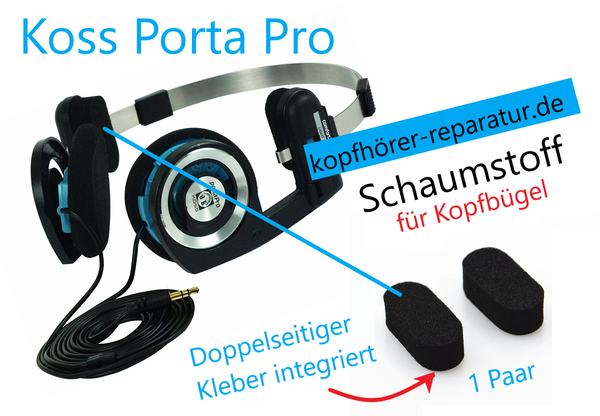 Koss Porta Pro Schaumstoff für Kopfbügel