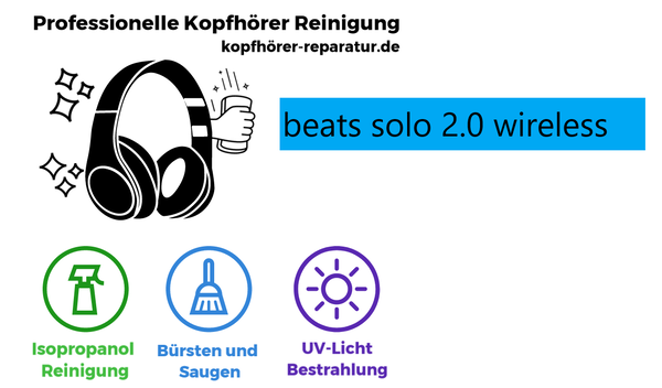 beats solo 2.0 wireless (Grundreinigung)