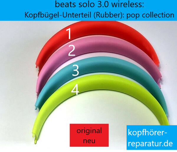 beats solo 3.0 wireless (Kopfbügel-Unterteil): pop collection