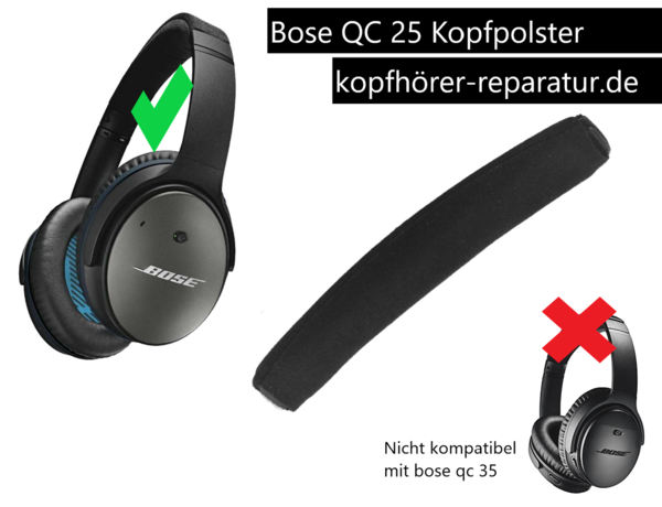 Bose qc 25 : Kopfpolster (Ersatzteil)