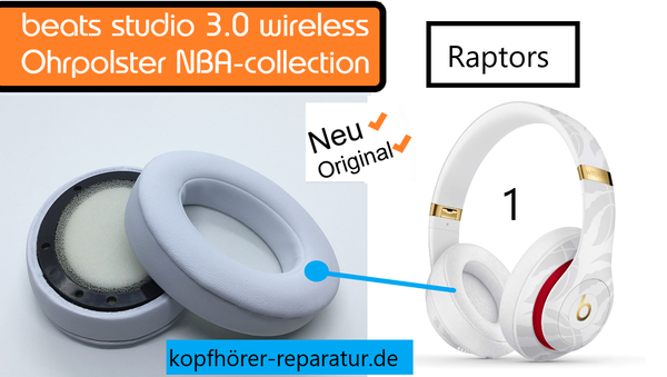 beats studio 3.0 wireless Ohrpolster  (NBA Collection)