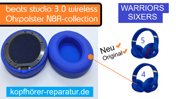 beats studio 3.0 wireless Ohrpolster  (NBA Collection)