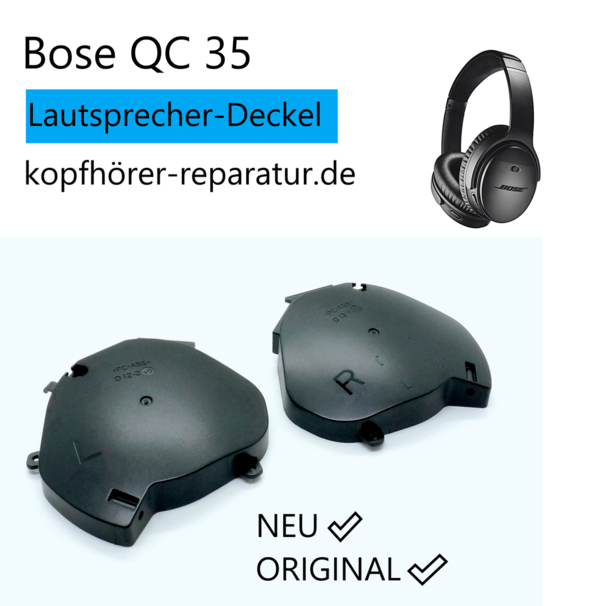 Bose QC 35 Lautsprecher-Deckel (original, neu)