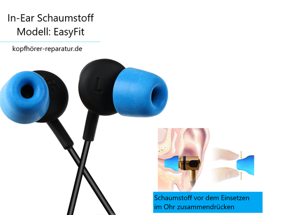 In-Ear Ohrgummis (Schaumstoff) (EasyFit)