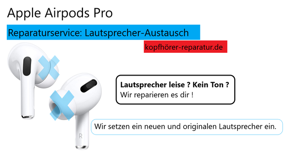 Apple Airpods Pro Lautsprecher-Austausch
