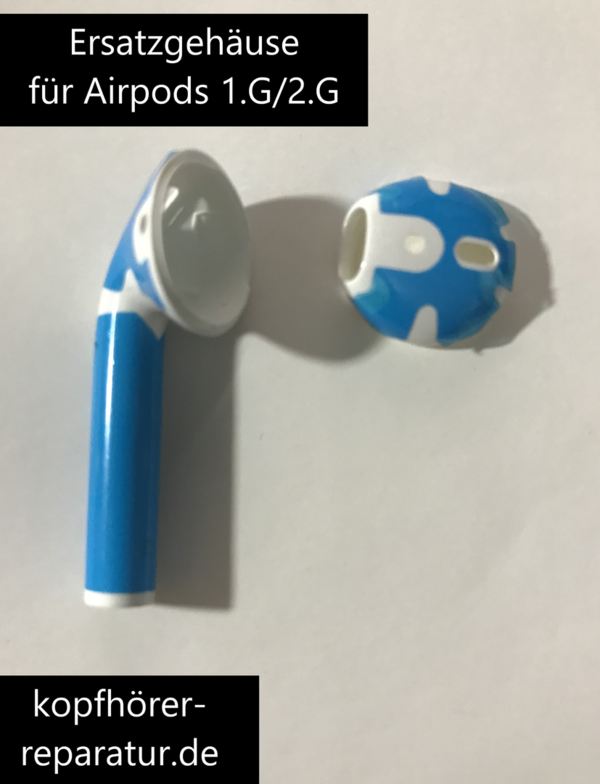 Apple Airpods (1.Gen/2. Gen): Ersatzgehäuse (neu, original)