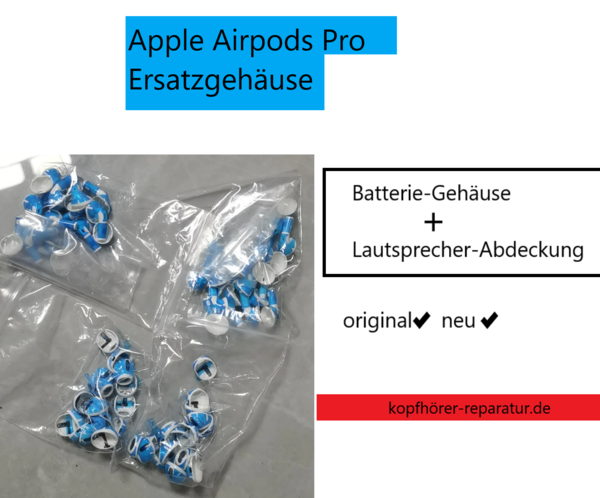 Apple Airpods Pro: Ersatzgehäuse (neu, original)