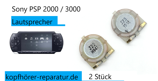 Sony PSP 2000/3000: Lautsprecher (2 Stück)
