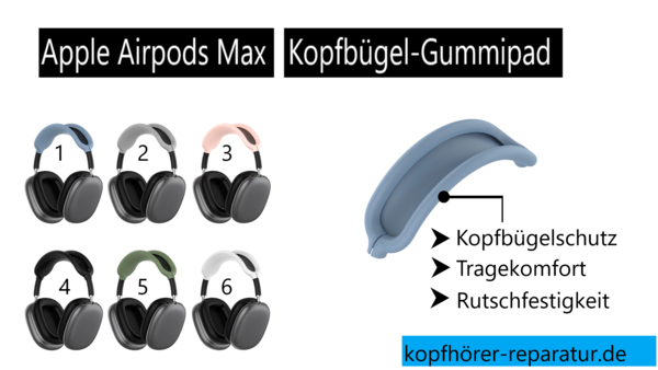 Apple Airpods Max: Kopfbügel-Gummi