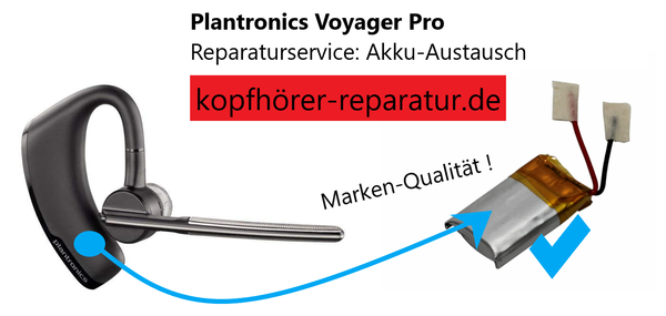 Plantronics Voyager : Akku-Austausch