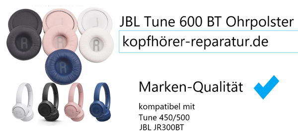 JBL Tune 600 BTNC: Ohrpolster