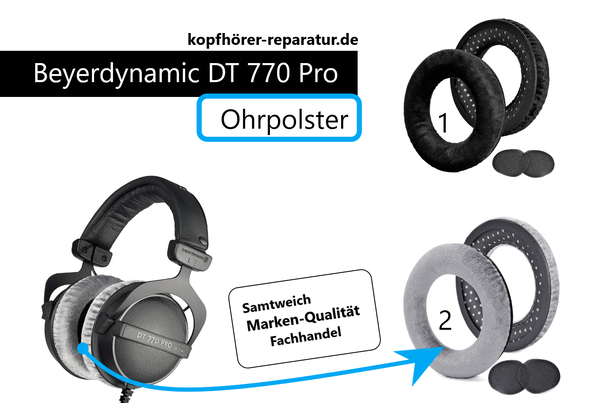 beyerdynamic DT 770 Pro: Ohrpolster