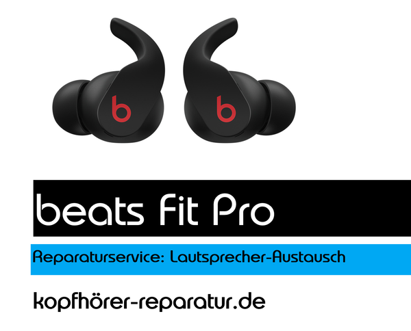 beats fit pro: Lautsprecher-Austausch