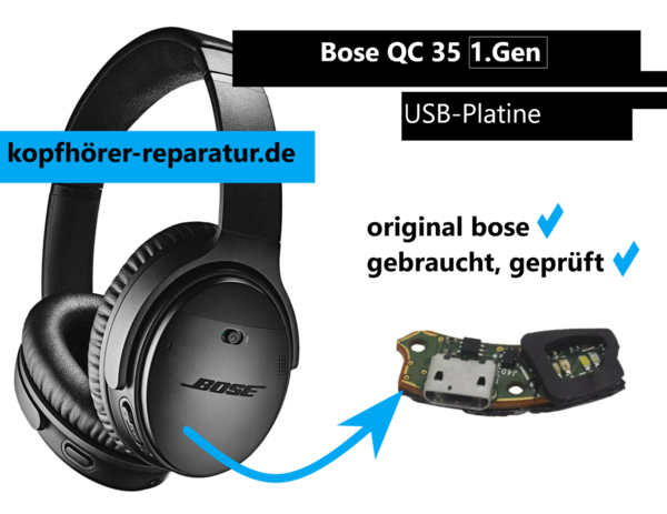 Bose QC 35 (1.Gen): USB-Platine (original)