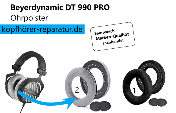 beyerdynamic DT 990: Ohrpolster