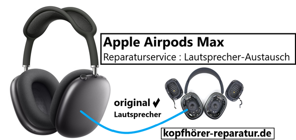 Apple Airpods Max: Lautsprecher-Austausch