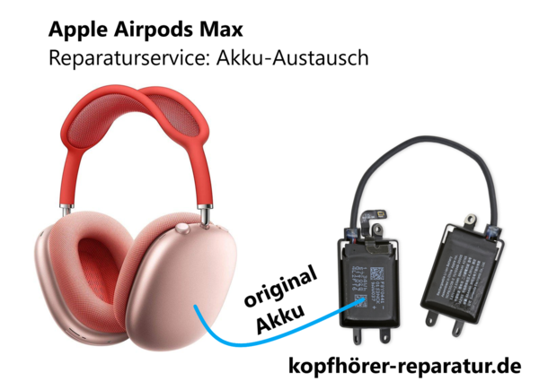 Apple Airpods Max: Akku-Austausch