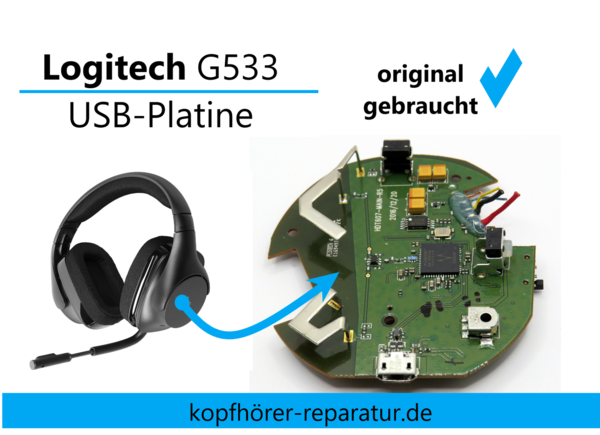 Logitech G533: USB-Platine