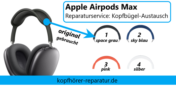 Apple Airpods Max: Kopfbügel-Austausch