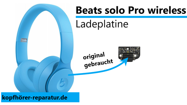 beats solo pro wireless: Ladeplatine