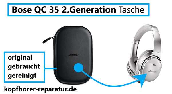 Bose QC 35 2.Generation: Tasche (original, gebraucht)