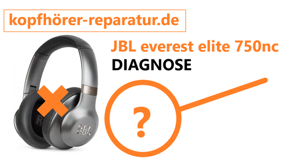 Jbl everest elite 750 nc: Diagnose