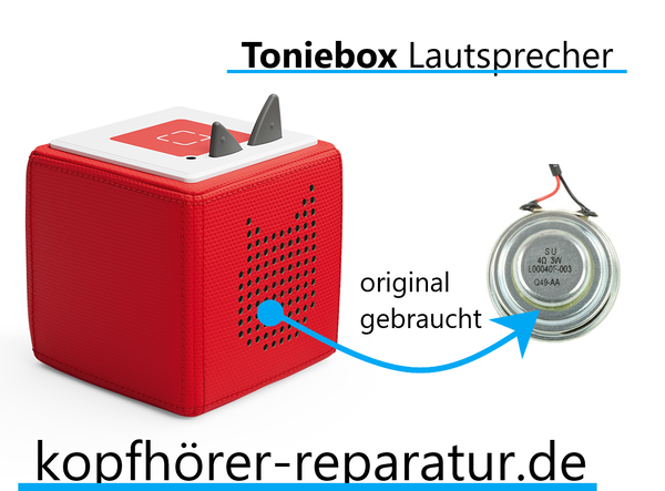 Toniebox: Lautsprecher (original, gebraucht)