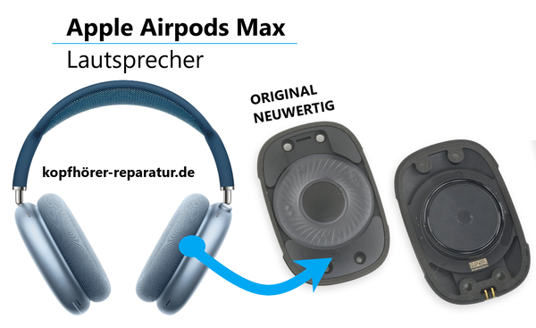 Apple Airpods Max: Ersatzlautsprecher (original, gebraucht)