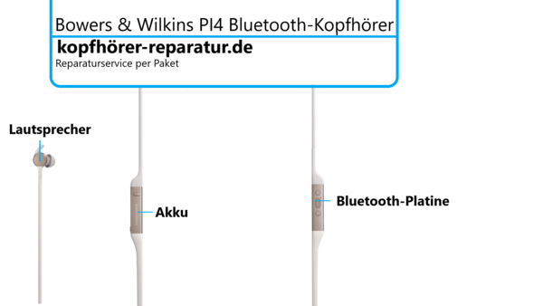 Bowers & Wilkins PI4 Bluetooth-Kopfhörer Reparaturservice