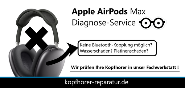 Apple Airpods Max Kopfhörer: Diagnose